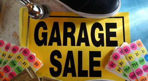 Try Garage sale