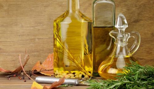 What are the different types of cooking oil