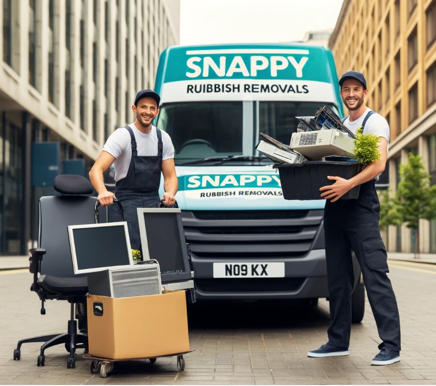 office clearance in London by man and van Snappy